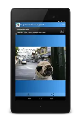 Imagens com Frases Engracadas android App screenshot 1